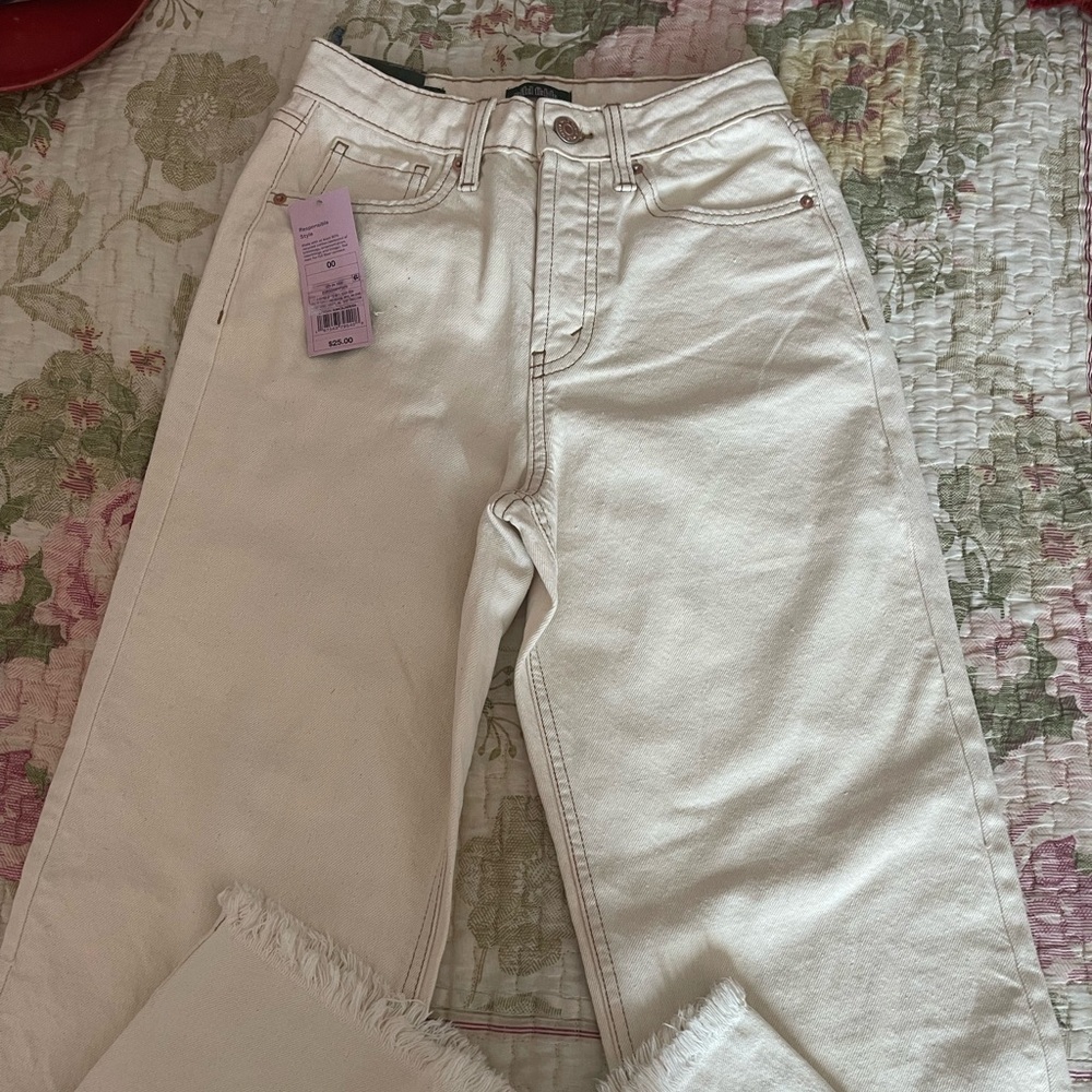 Girls “wild fable” Elegant Cream Flare Jeans